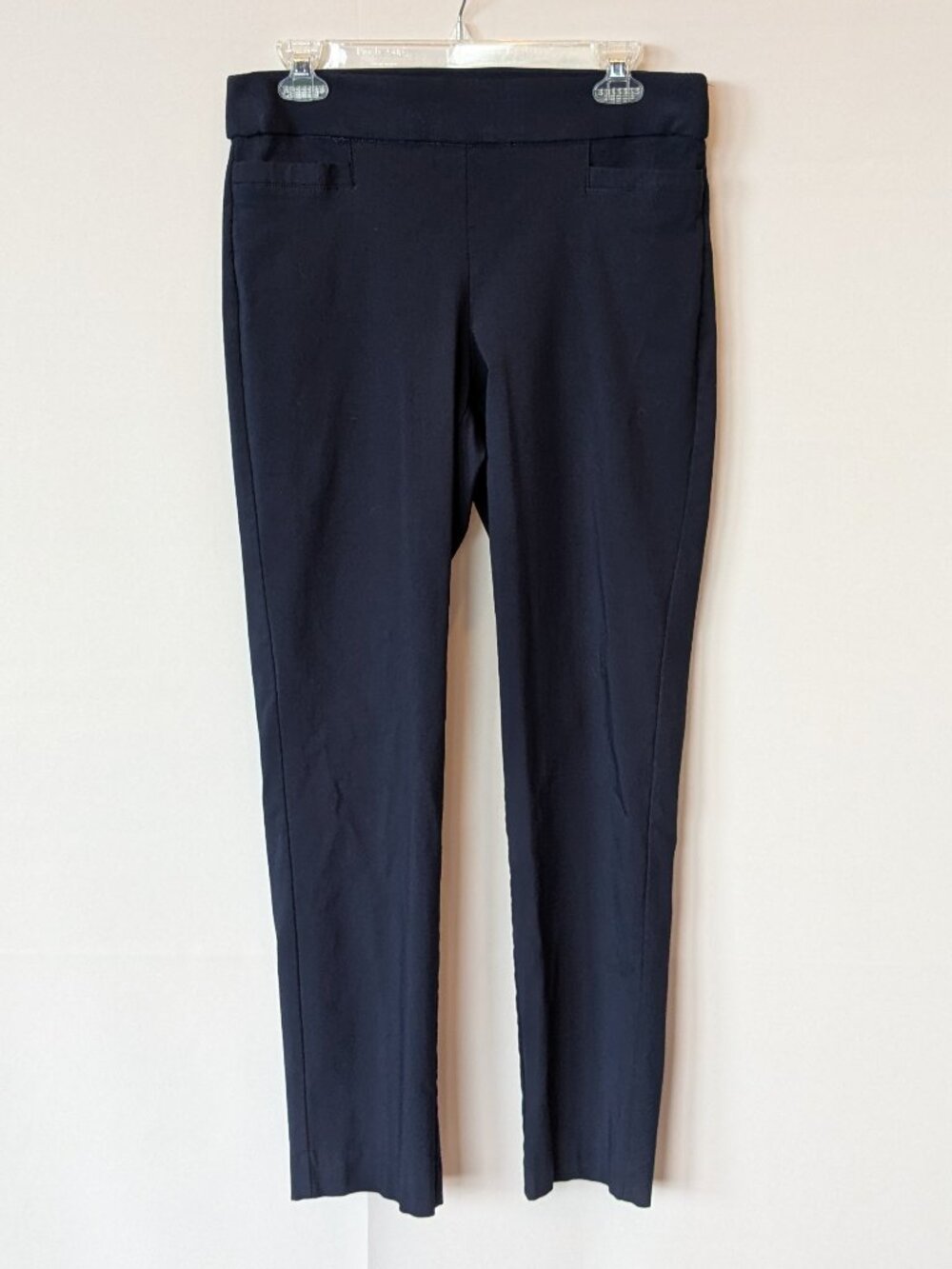 Liz Claiborne Career Navy Pullon Ankle Pants